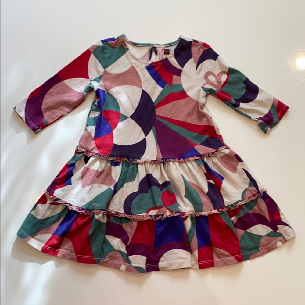 Tea Bold Printed Dress